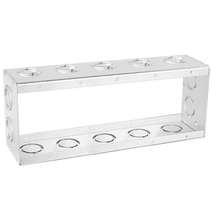 Southwire Extension Ring, 5 Gangs, Galvanized Steel TBX-535